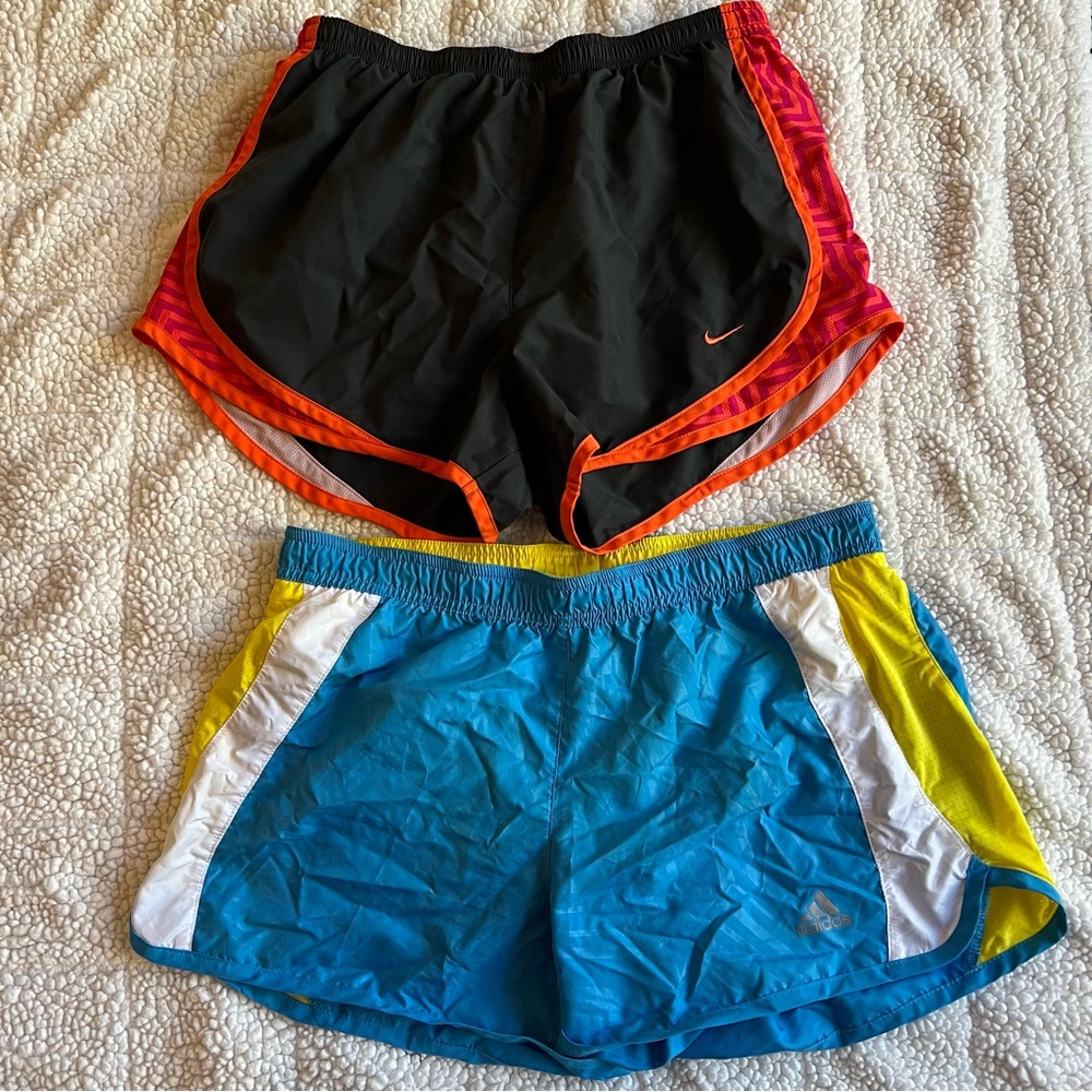 Bundle of Nike and Adidas shorts